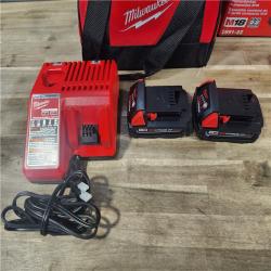 HOUSTON LOCATION - AS-IS Milwaukee M18 18V Cordless Brushed 2 Tool Drill/Driver and Impact Driver Kit