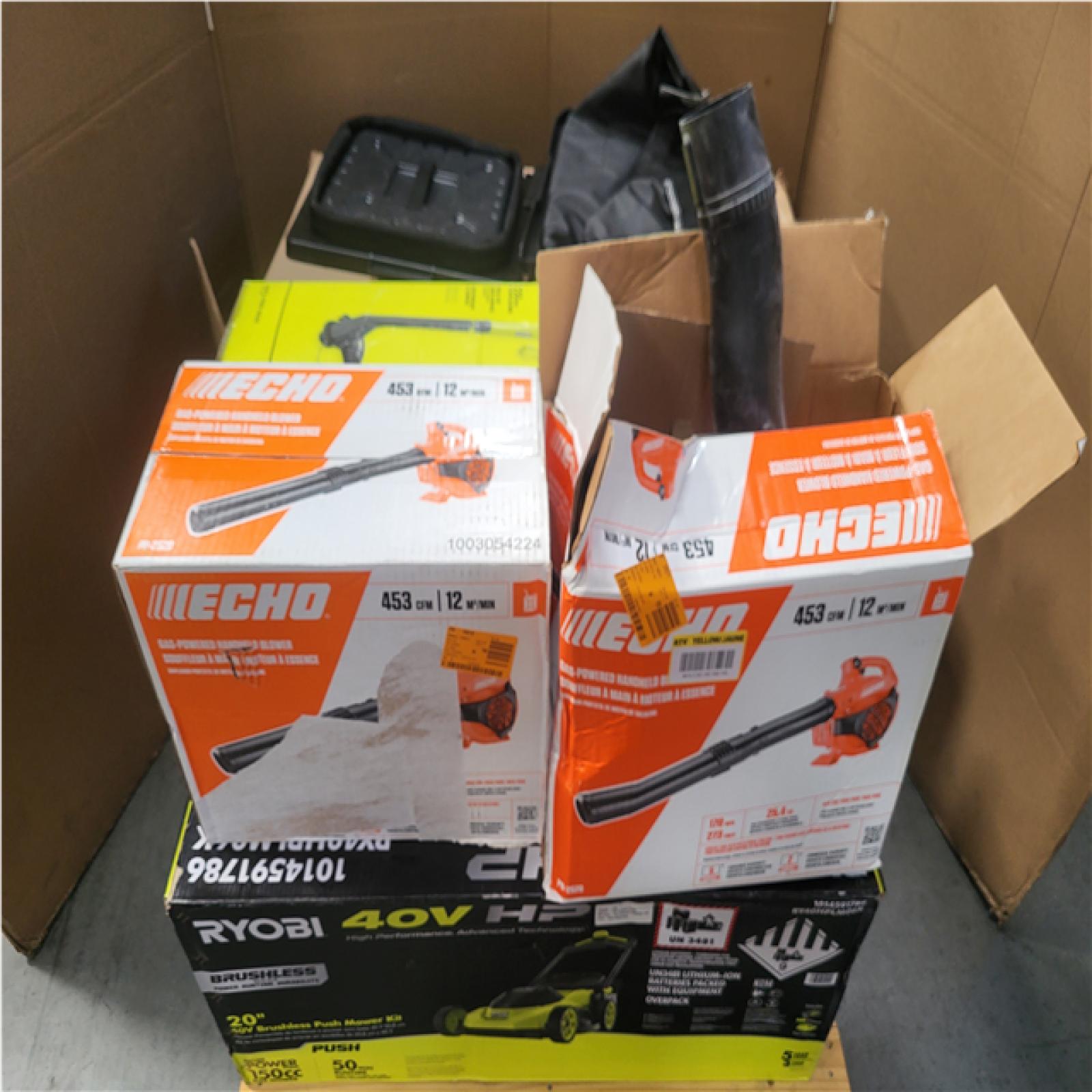 CALIFORNIA AS-IS OUTDOOR POWER EQUIPMENT