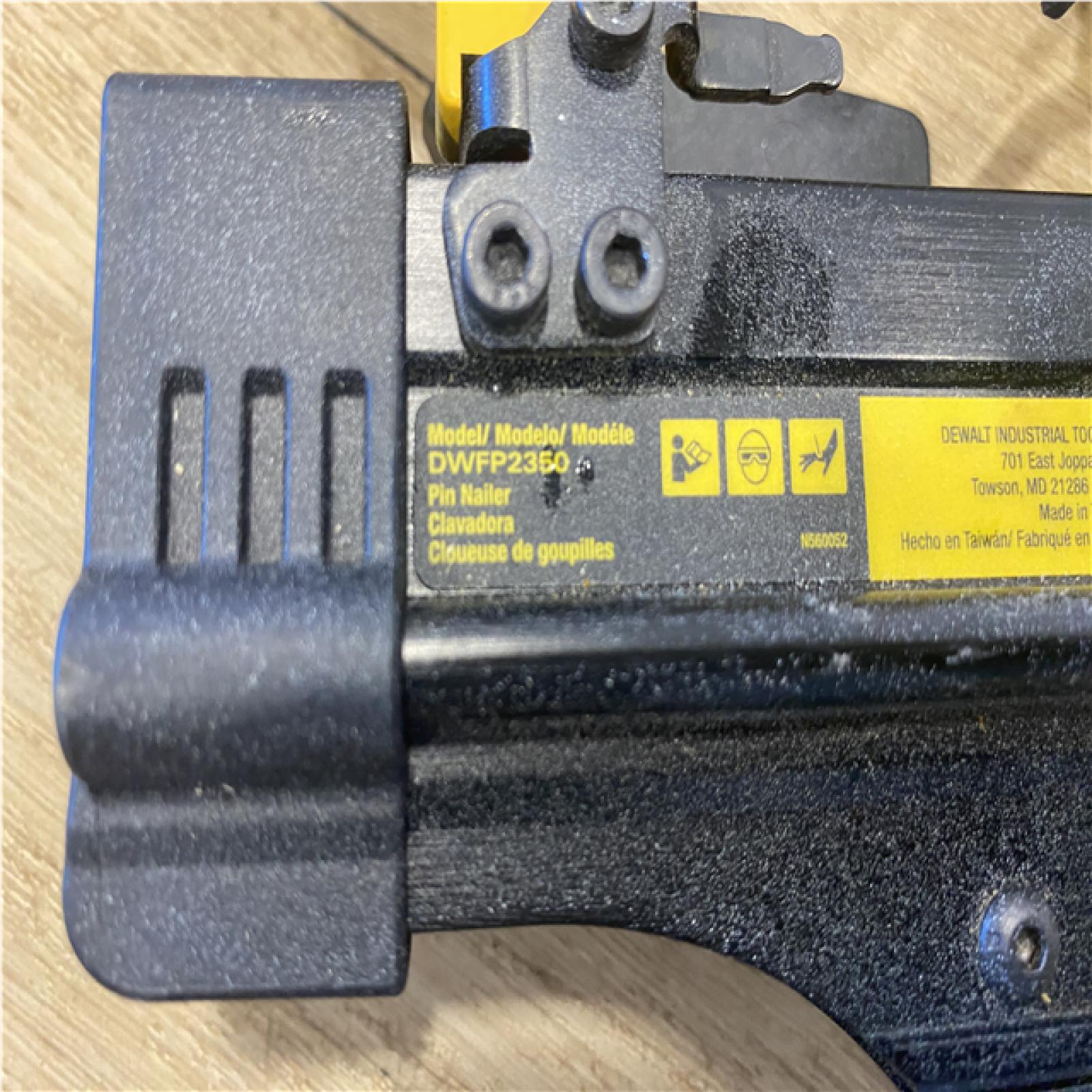 AS-IS DEWALT 23-Gauge 2 in. Pin Nailer