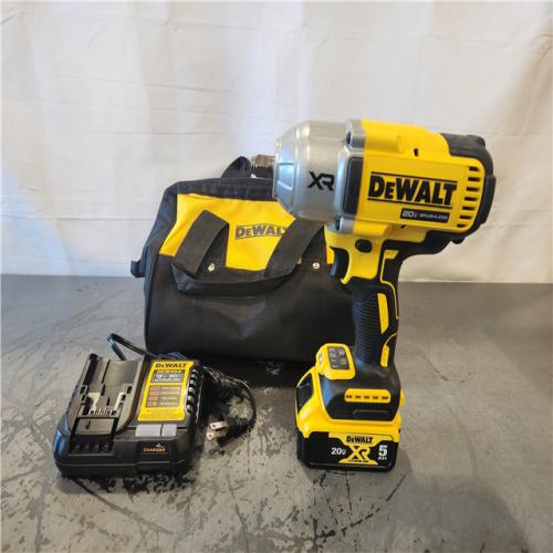 AS-IS- DEWALT 20V MAX Lithium-Ion Cordless 1/2 in. Impact Wrench Kit