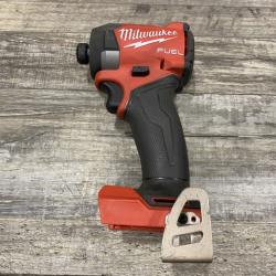 AS-IS Milwaukee FUEL 18V Lithium-Ion Brushless Cordless 1/4 in. Hex Impact Driver (Tool-Only)