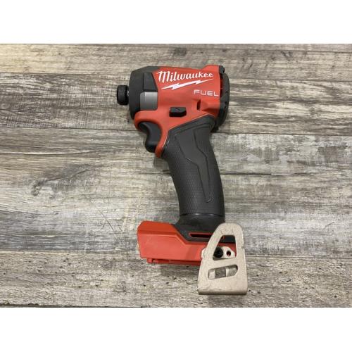 AS-IS Milwaukee FUEL 18V Lithium-Ion Brushless Cordless 1/4 in. Hex Impact Driver (Tool-Only)