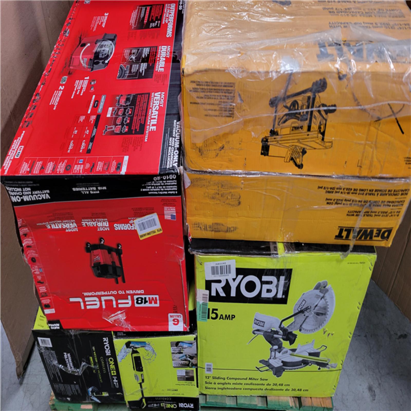 CALIFORNIA AS-IS TOOL PALLET