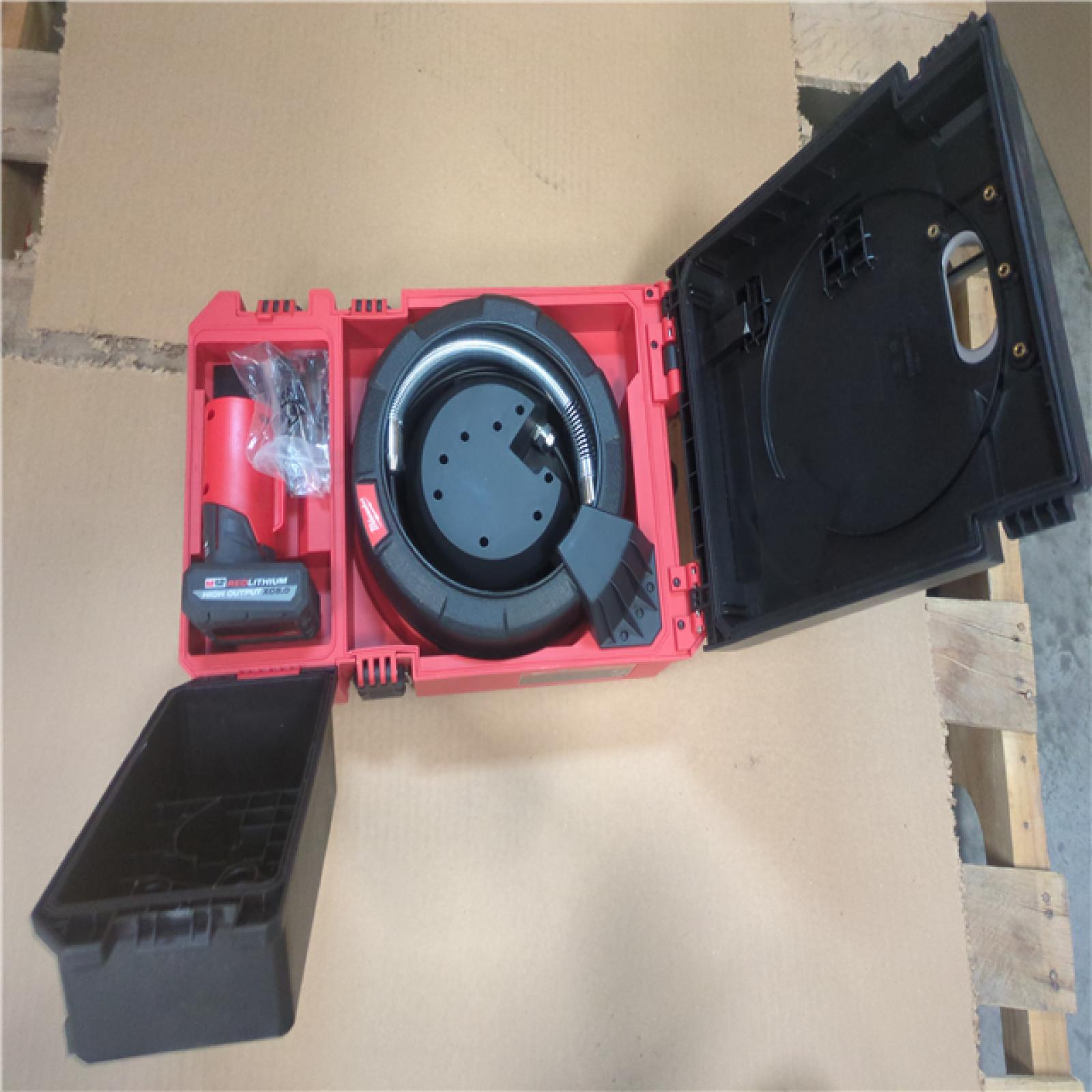 CALIFORNIA AS-IS MILWAUKEE M12 Packout Drain Camera