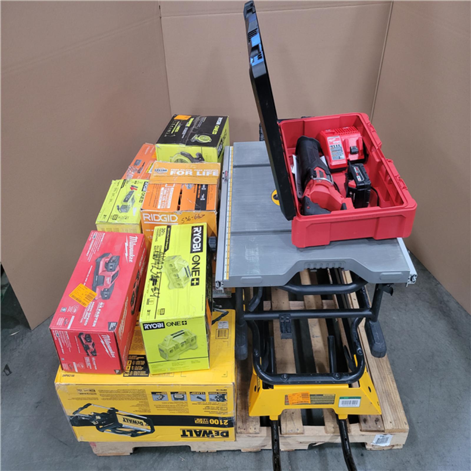 CALIFORNIA AS-IS TOOL PALLET
