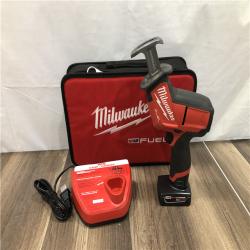 AS-IS Milwaukee FUEL 12V Lithium-Ion Brushless Cordless HACKZALL Reciprocating Saw Kit
