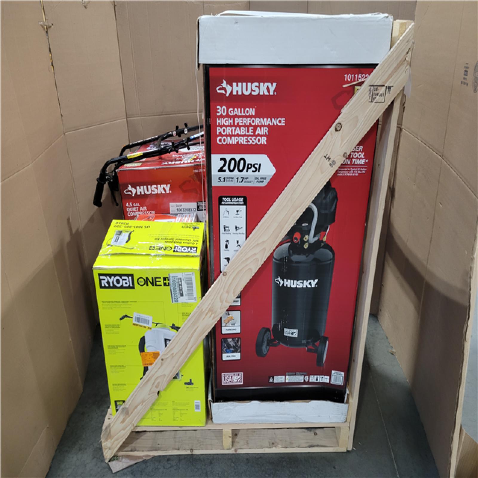 California AS-IS OUTDOOR POWER EQUIPMENT