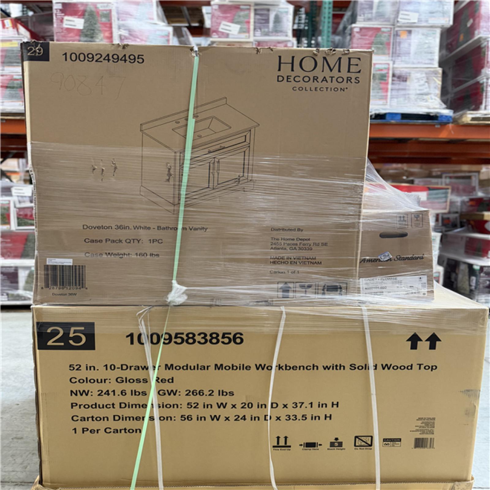 DALLAS LOCATION - AS-IS HOME IMPROVEMENT PALLET