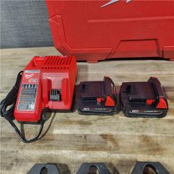 HOUSTON LOCATION - AS-IS Milwaukee-2674-22P M18 Short Throw Press Tool Kit W/ Viega PureFlow Jaws
