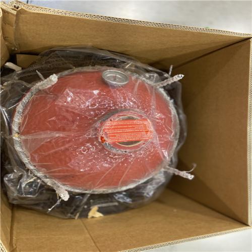 DALLAS LOCATION - Kamado Joe Classic Joe II 18 in. Charcoal Grill in Red with Cart  Side Shelves  Grate Gripper  and Ash Tool