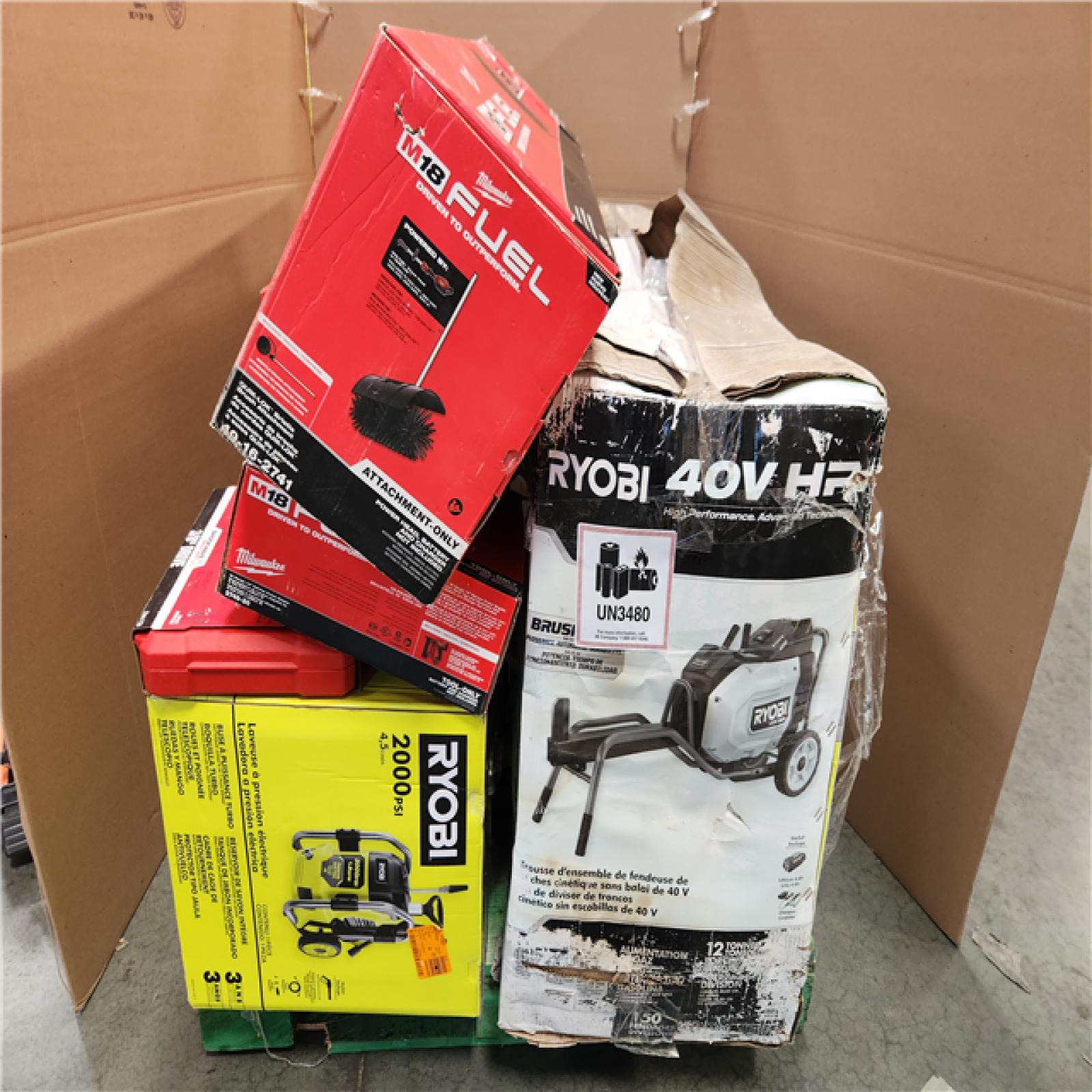 CALIFORNIA AS-IS TOOL PALLET
