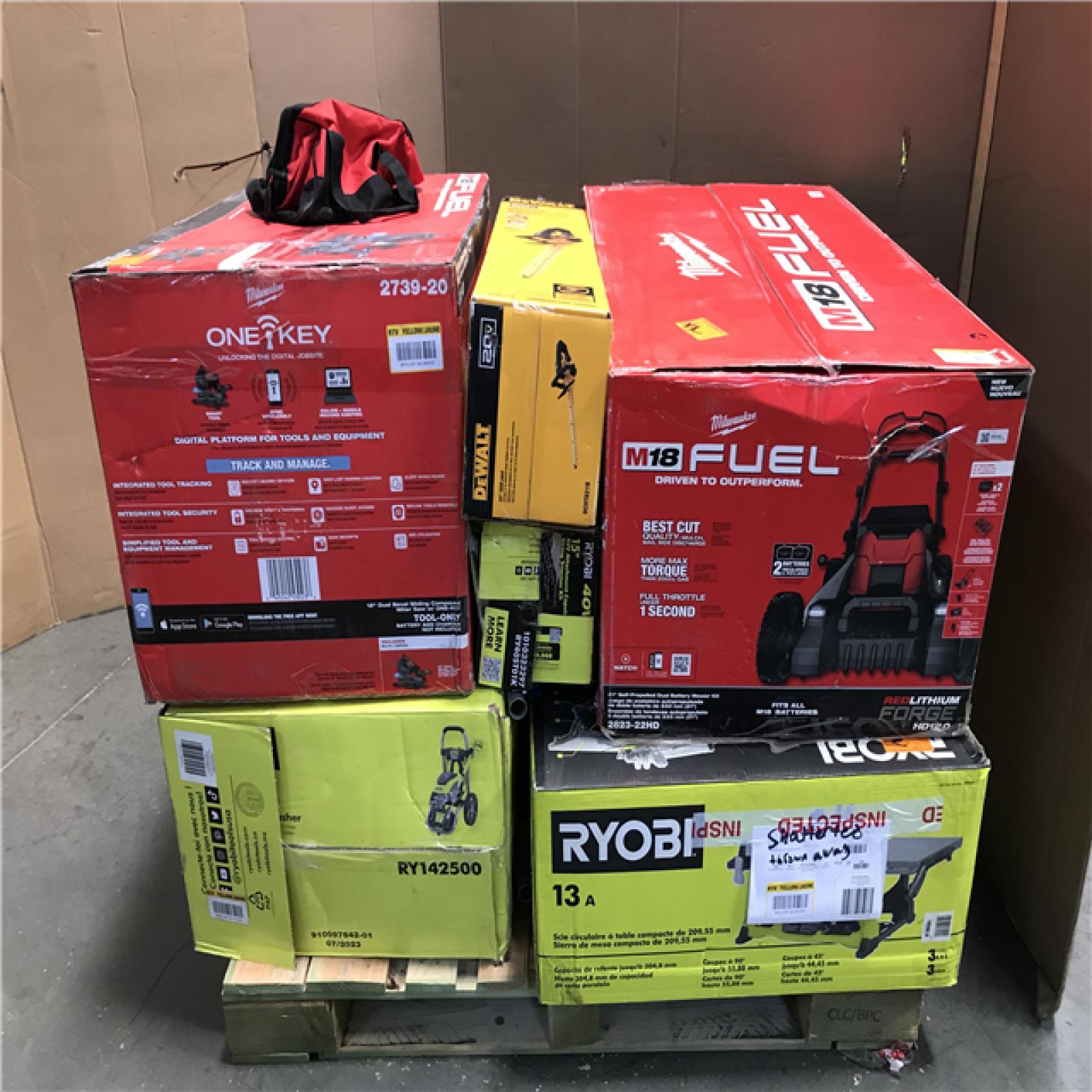 California AS-IS Tool Pallet