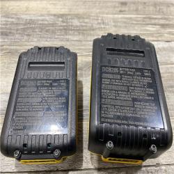 AS-IS DEWALT 20V MAX Lithium-Ion Battery Kit with 5.0Ah and 2.0Ah Battery and Charger