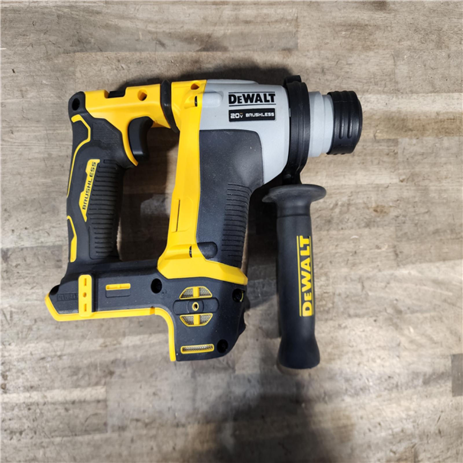 HOUSTON LOCATION - AS-IS Dewalt DCH172B MAX Atomic 20V 5/8 Inch Brushless Cordless SDS Plus Rotary Hammer (Tool Only)