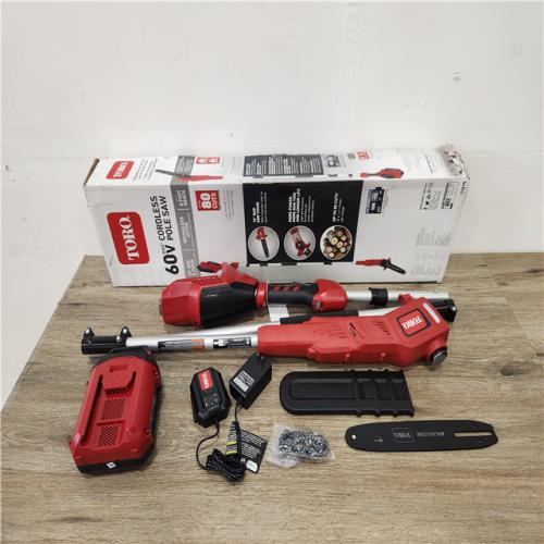 Phoenix Location NEW Toro 51870 4 in. 60 V Battery Clearing Saw Kit (Battery & Charger)