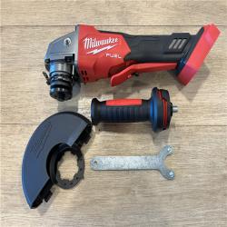 AS-IS Milwaukee FUEL 18V Lithium-Ion Brushless Cordless 4-1/2 in./5 in. Grinder with Variable Speed & Paddle Switch (Tool-Only)