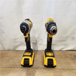 AS-IS- DEWALT ATOMIC 20-Volt MAX Lithium-Ion Cordless (2-Tool) Combo Kit