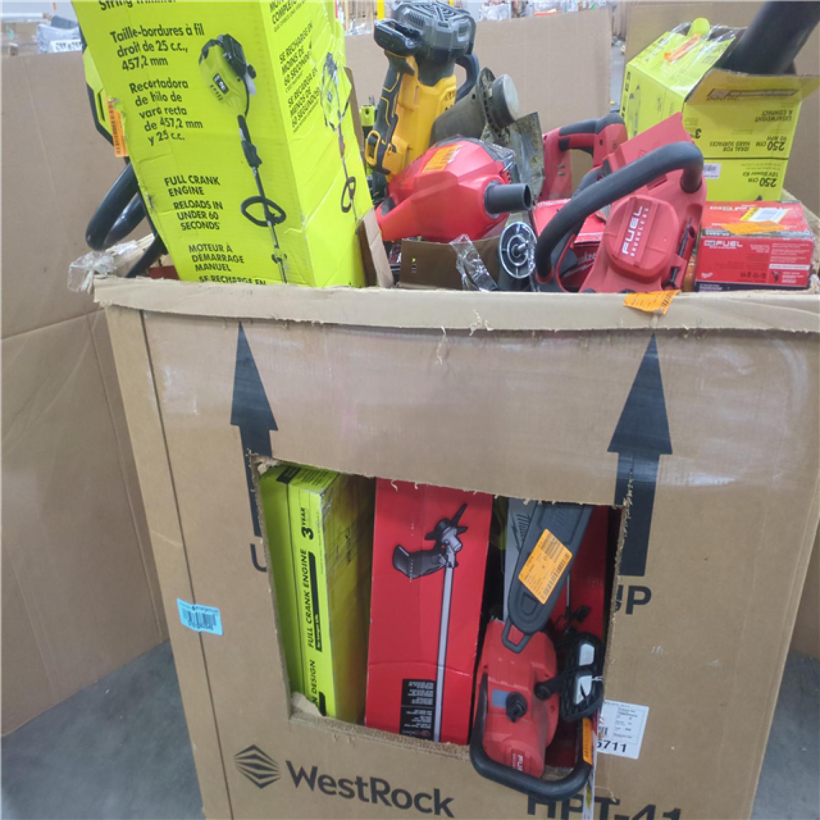 CALIFORNIA AS-IS TOOL PALLET