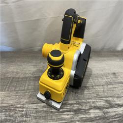 AS-IS DEWALT 20V MAX XR Cordless Brushless 3-1/4 in. Planer (Tool Only)