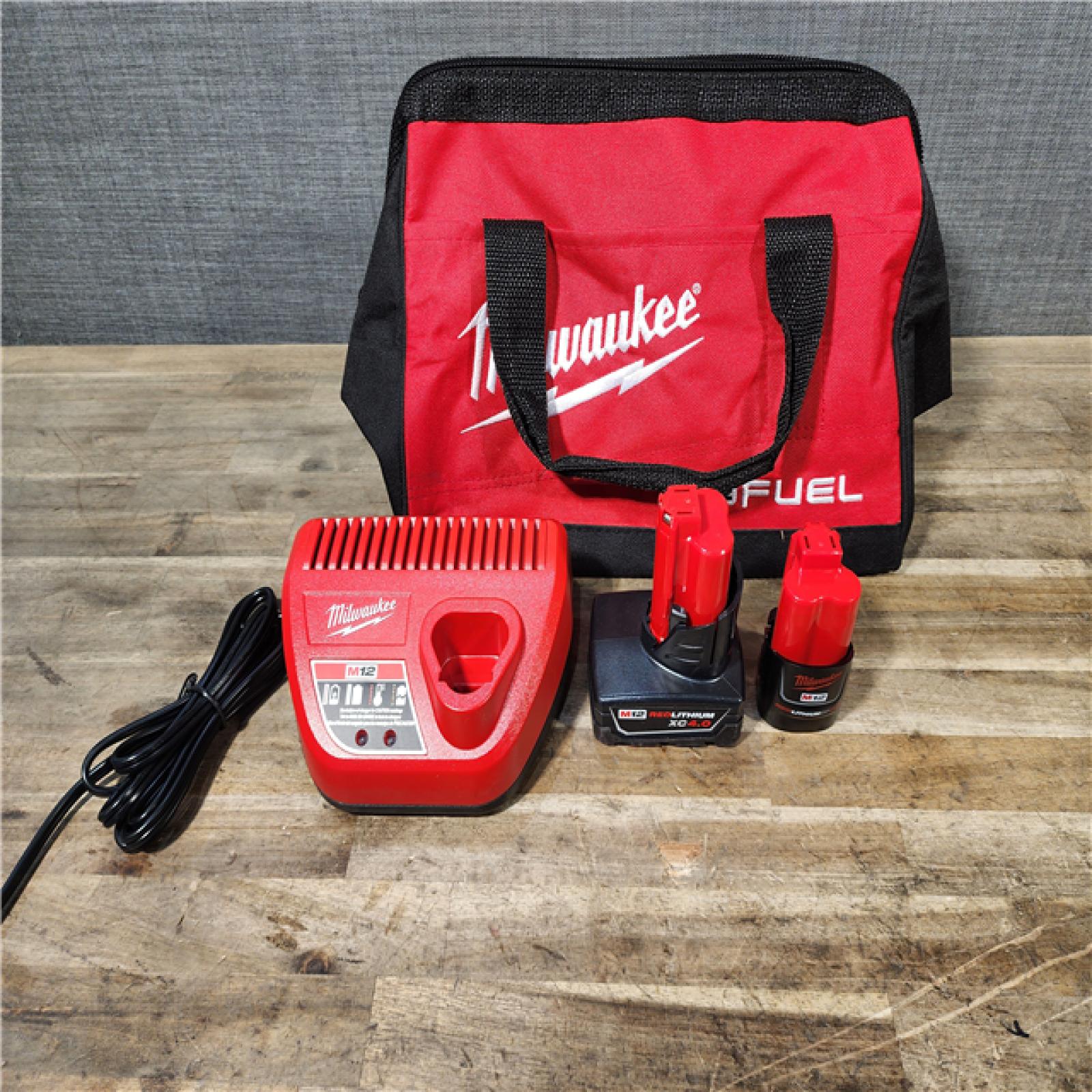 HOUSTON LOCATION - AS-IS (APPEARS LIKE NEW) Milwaukee 3497-22 12V Brushless Hammer Drill and Impact Driver Combo Kit