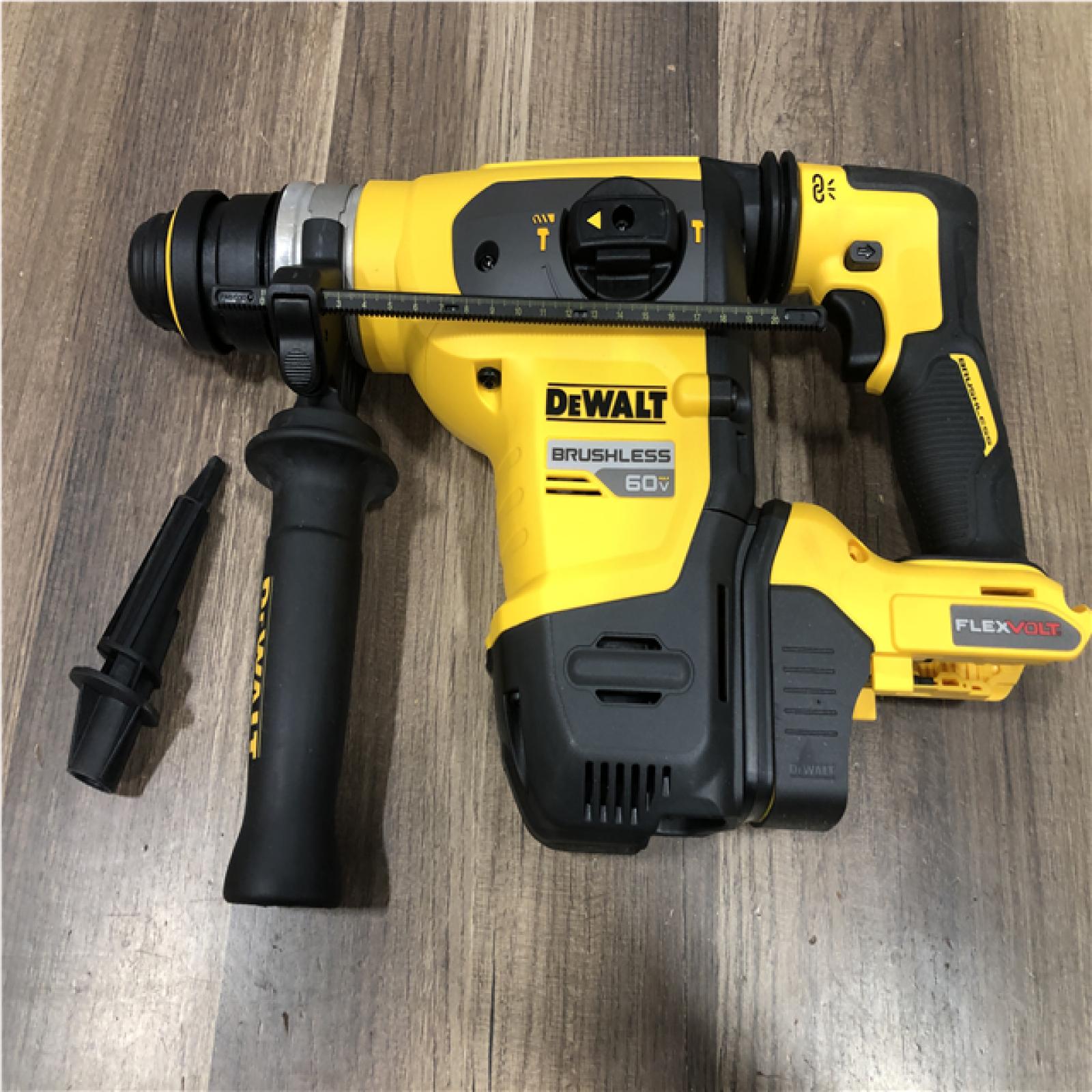 AS-IS DEWALT FLEXVOLT 60V MAX Cordless 1-1/4 in. SDS Plus Rotary Hammer (Tool Only)