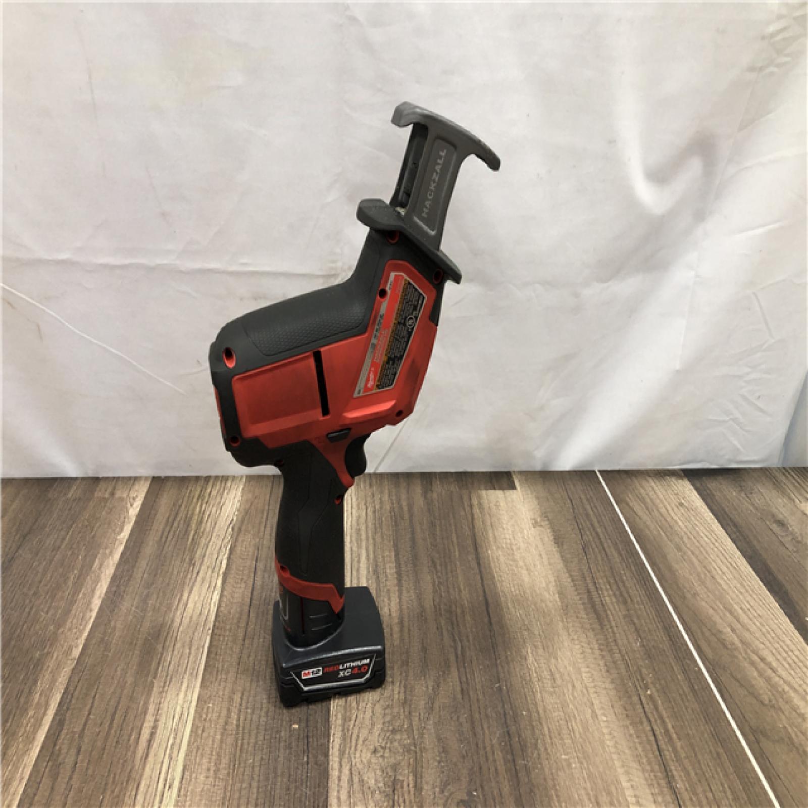 AS-IS Milwaukee FUEL 12V Lithium-Ion Brushless Cordless HACKZALL Reciprocating Saw Kit