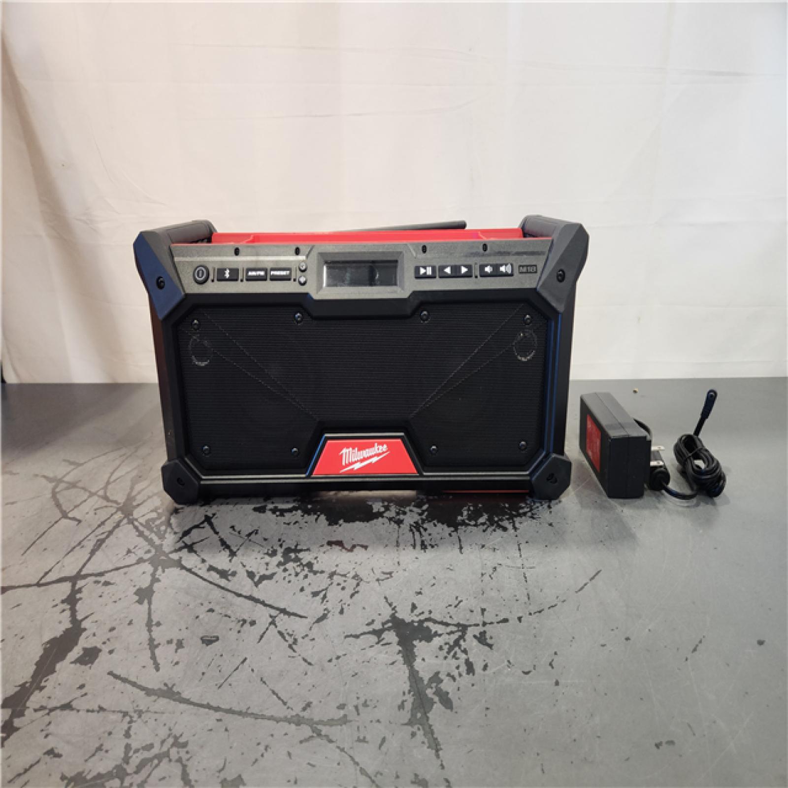 AS-IS- Milwaukee M18 Bluetooth Jobsite Radio