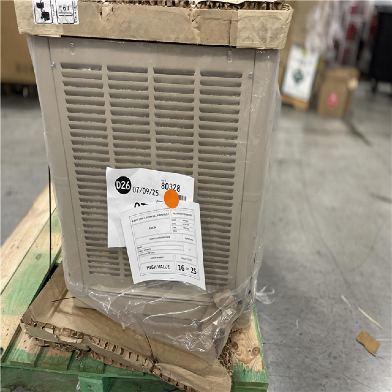 DALLAS LOCATION- NEW! Champion Cooler 3000 CFM Down-Draft Roof Evaporative Cooler for 1100 sq. ft. (Motor Not Included)