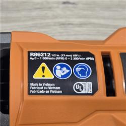 AS-IS 18V Brushless Cordless 4-Mode 1/2 in. High-Torque Impact Wrench Kit