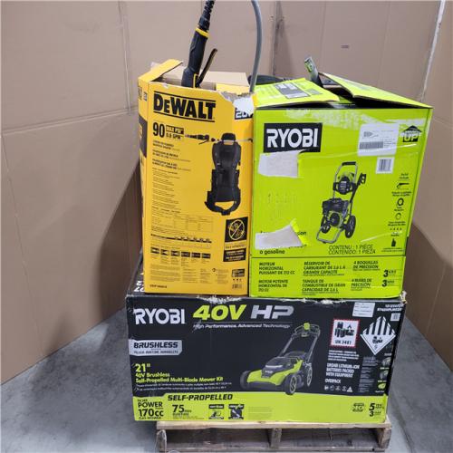 CALIFORNIA AS-IS OUTDOOR POWER EQUIPMENT