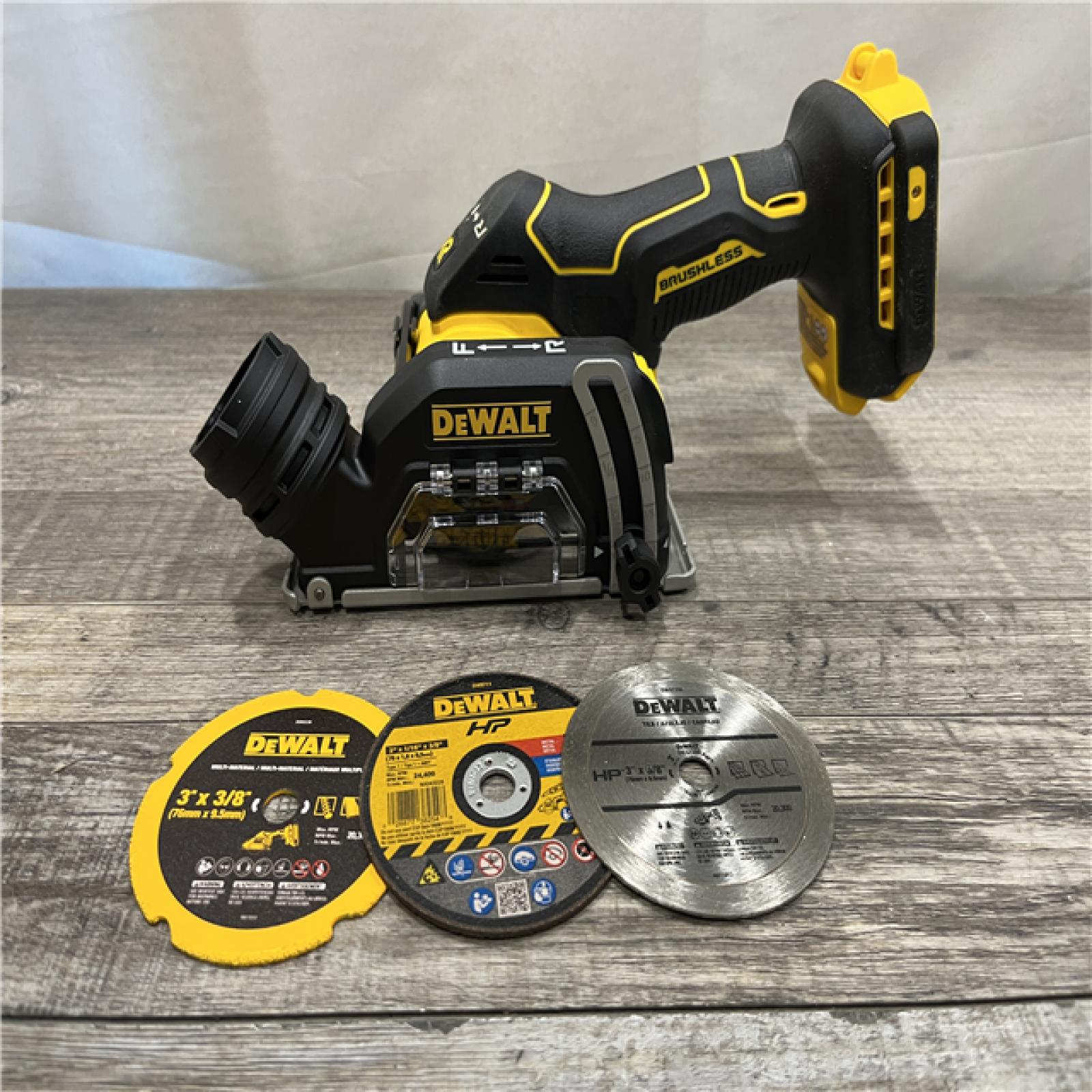 AS-IS DEWALT 20V XR Cordless 3 in. Cut-Off Tool (Tool Only)