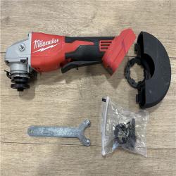 AS-IS Milwaukee 18V Lithium-Ion Brushless Cordless 4-1/2 in./5 in. Grinder w/Paddle Switch (Tool-Only)