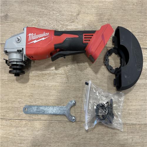 AS-IS Milwaukee 18V Lithium-Ion Brushless Cordless 4-1/2 in./5 in. Grinder w/Paddle Switch (Tool-Only)