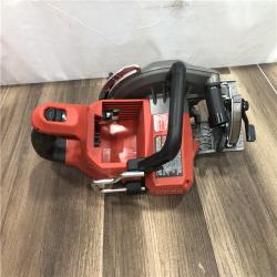 AS-IS Milwaukee FUEL 18V Lithium-Ion Cordless 7-1/4 in. Rear Handle Circular Saw (Tool-Only)