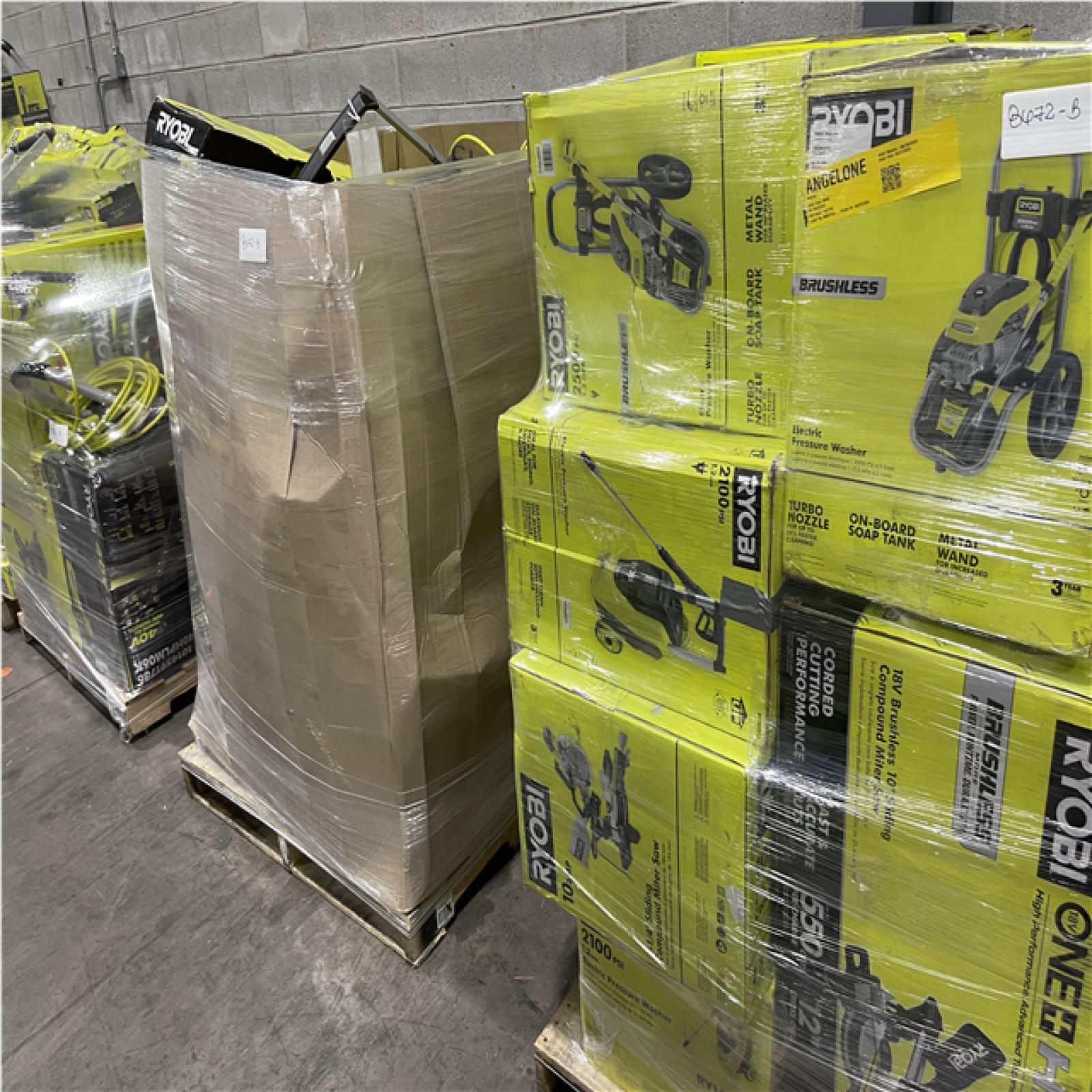 Pittston Location As-Is Power Tools Partial Truckload (13 Pallets) 8672-B