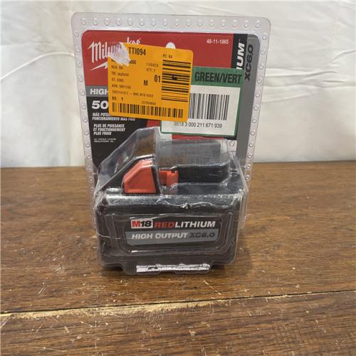 AS-IS Milwaukee M18 18-Volt Lithium-Ion High Output Battery Pack 6.0Ah