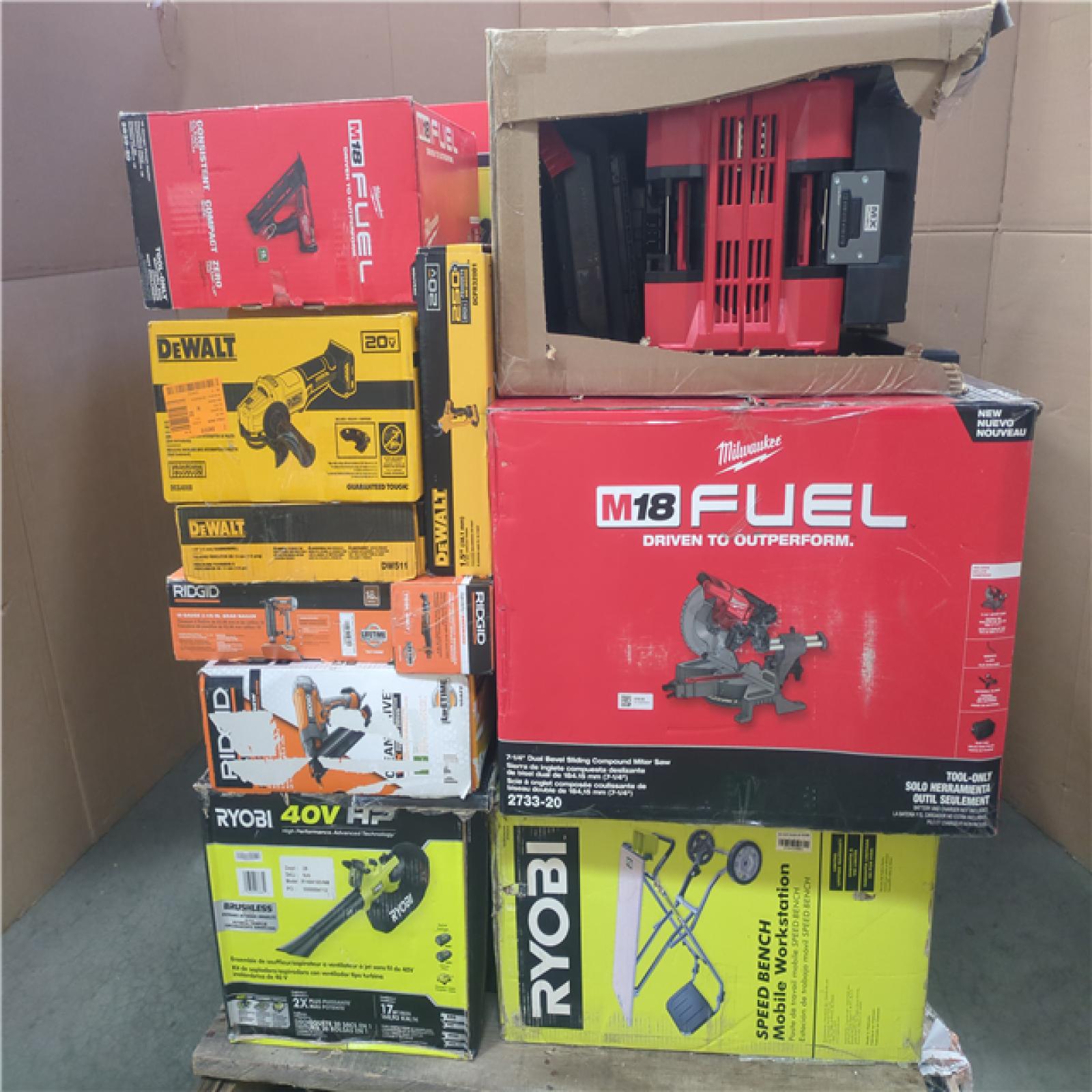 CALIFORNIA AS-IS TOOL PALLET