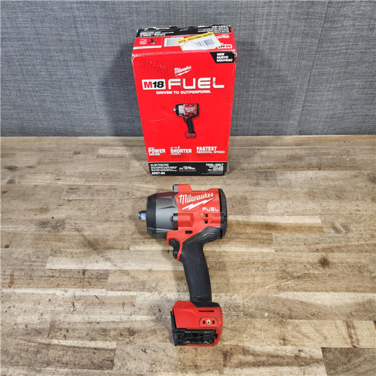 HOUSTON LOCATION - AS-IS Milwaukee FUEL 18V Lithium-Ion Brushless Cordless 1/2 in. Impact Wrench with Friction Ring (Tool-Only)