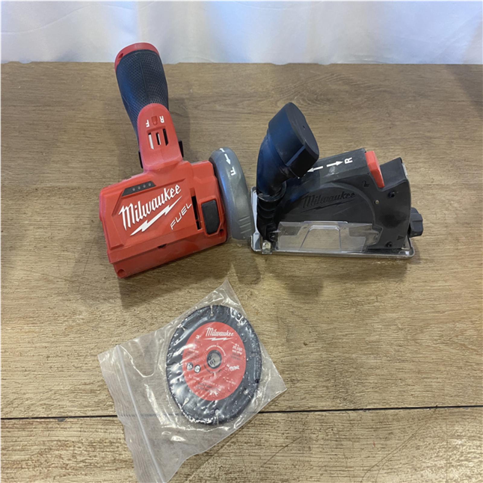 AS-IS Milwaukee FUEL 12V Lithium-Ion Brushless Cordless 3 in. Cut Off Saw (Tool-Only)
