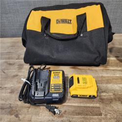 HOUSTON LOCATION - AS-IS DeWALT DCN681D1 20V MAX 18ga Cordless Brushless Narrow Crown Stapler Kit w/ BATTERY & CHARGER
