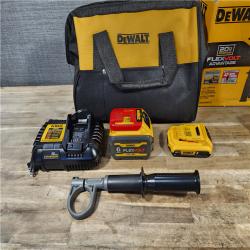 HOUSTON LOCATION - AS-IS DEWALT 20V MAX Cordless Brushless Hammer Drill/Driver 2 Tool Combo Kit with FLEXVOLT ADVANTAGE