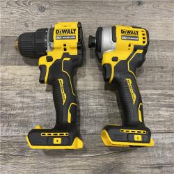 AS-IS DEWALT ATOMIC 20-Volt MAX Lithium-Ion Cordless (2-Tool) Combo Kit