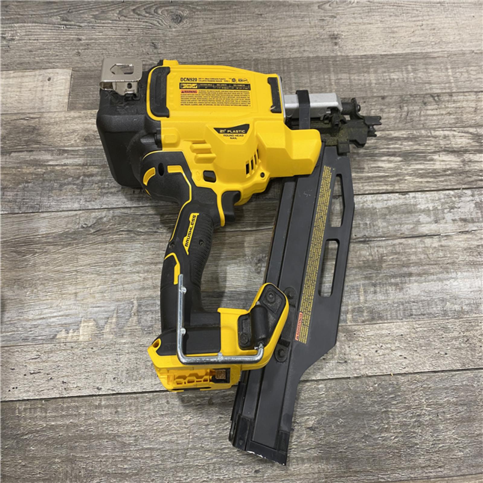 AS-IS DEWALT 20-Volt 21° Cordless Framing Nailer (Tool-Only)