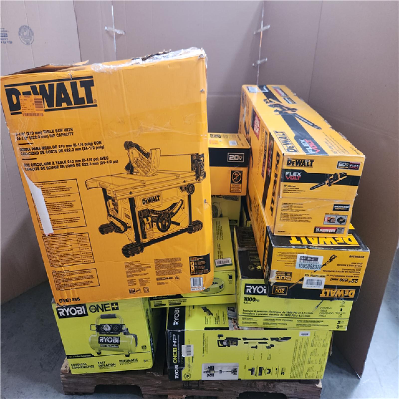 CALIFORNIA AS-IS TOOL PALLET