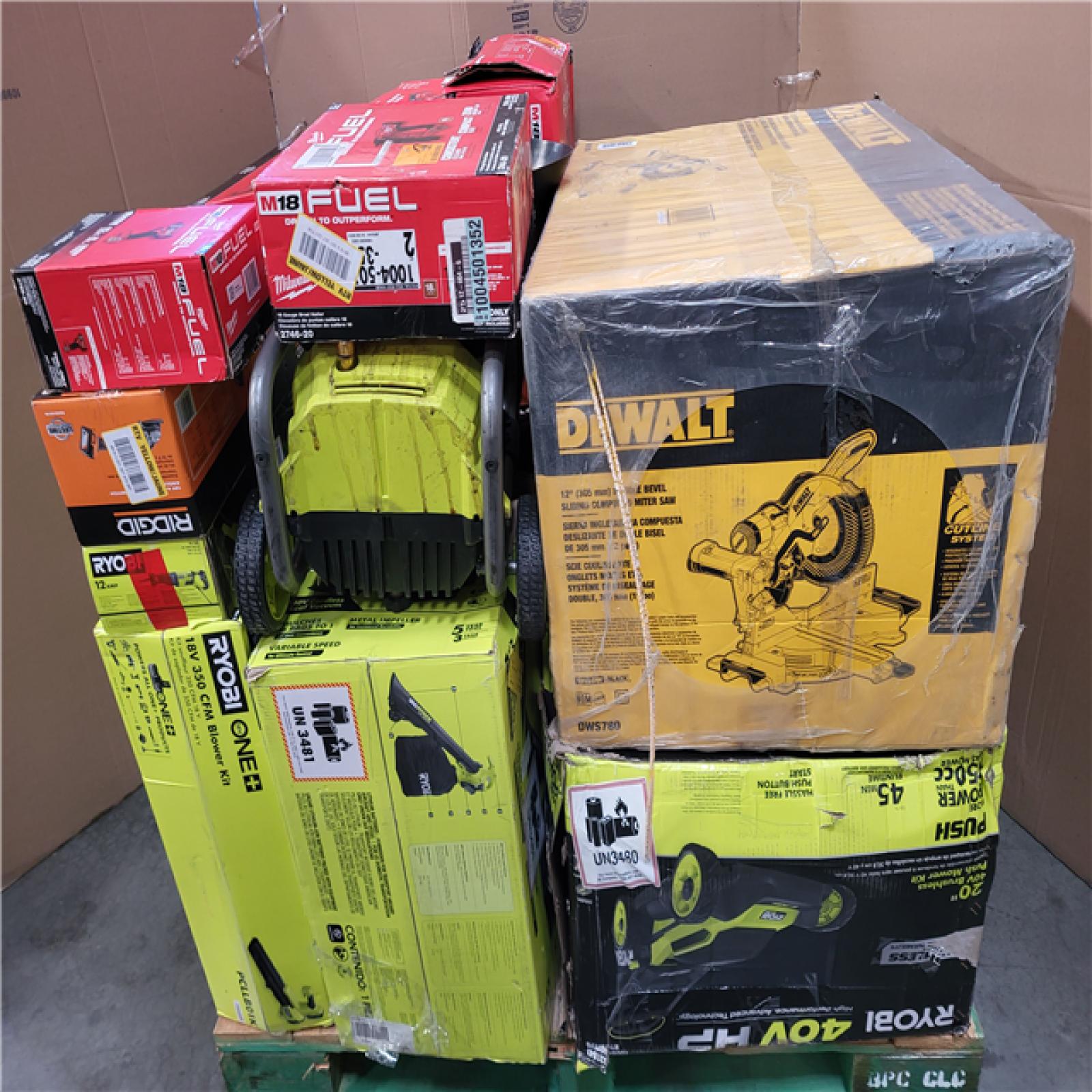 CALIFORNIA AS-IS TOOL PALLET