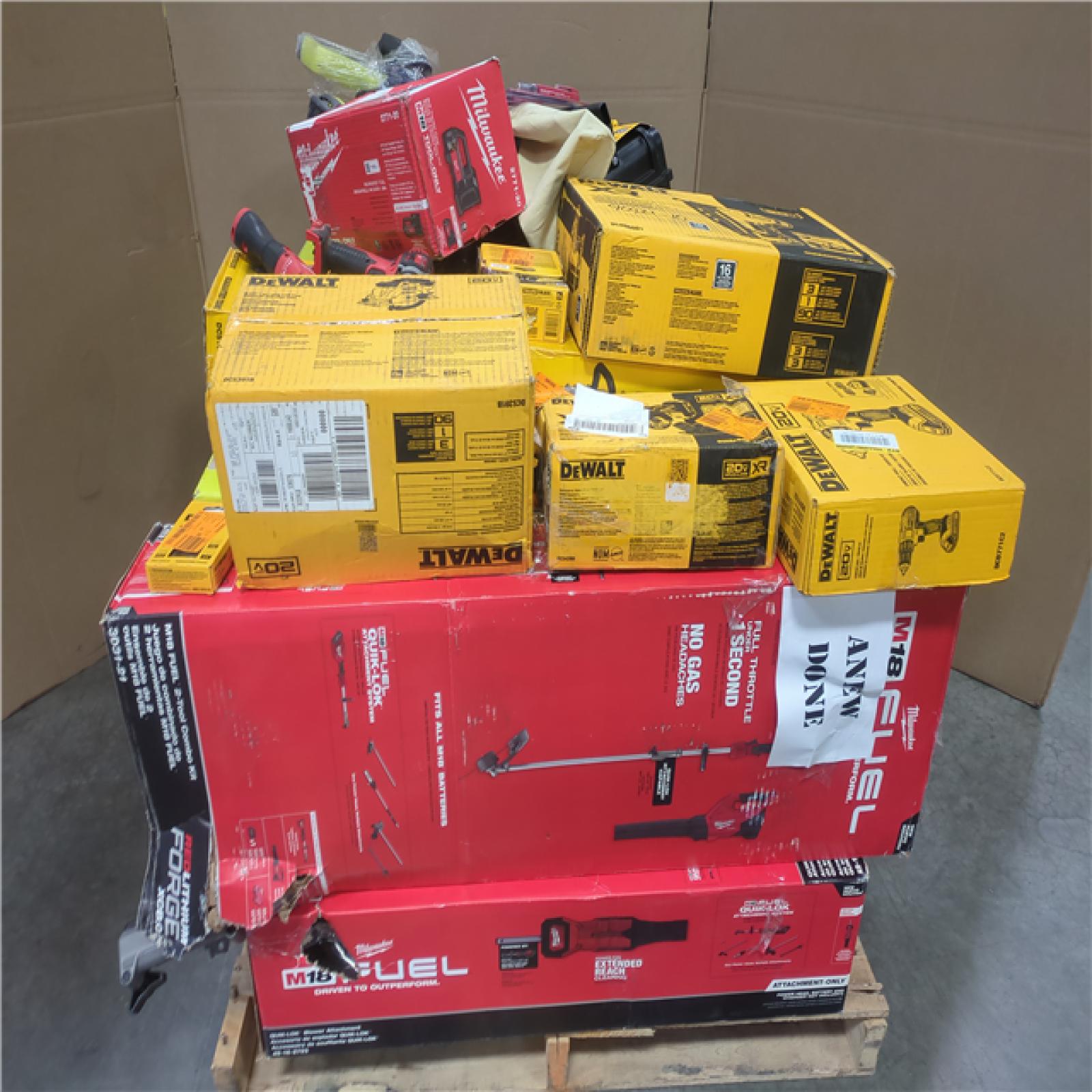 CALIFORNIA AS-IS TOOL PALLET