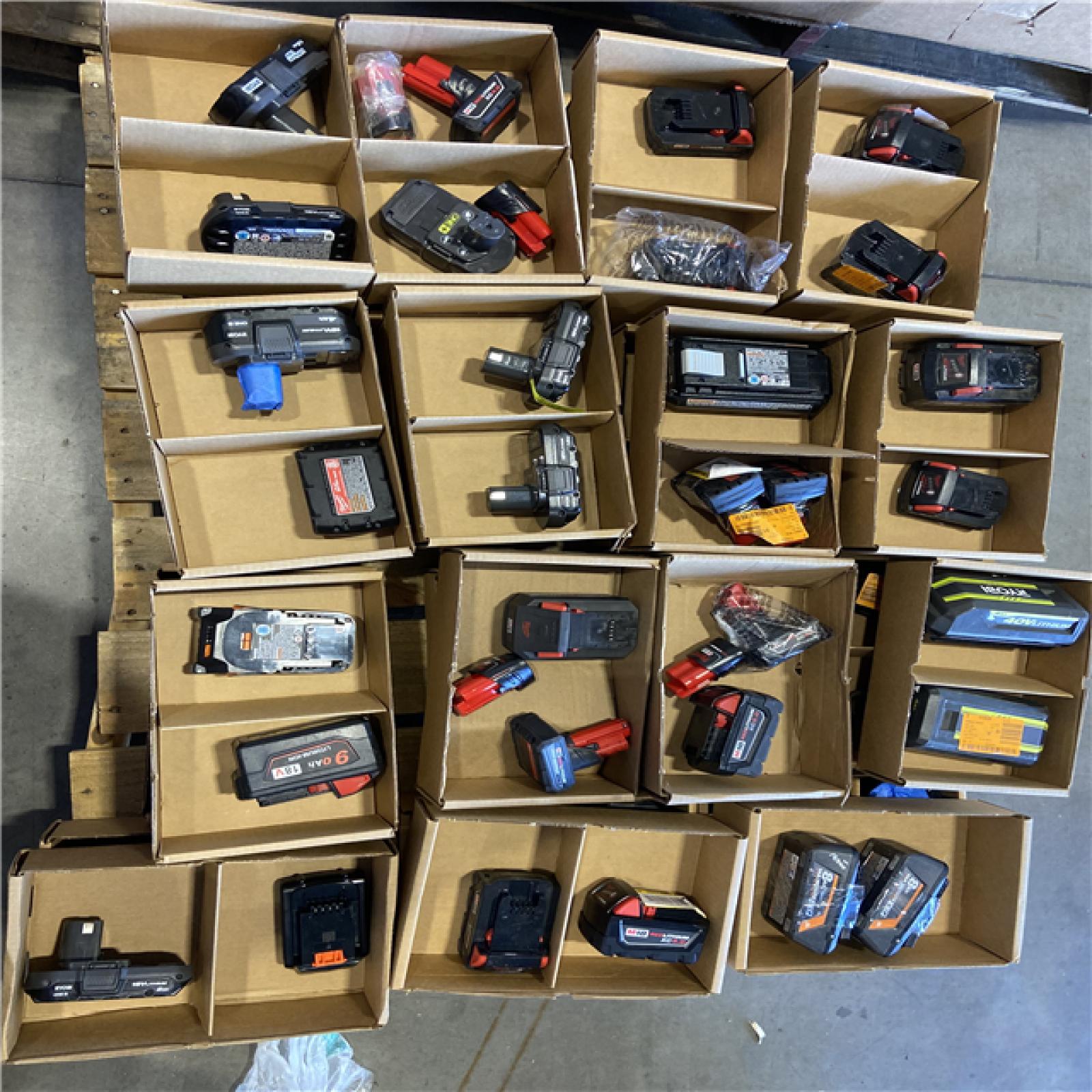 DALLAS LOCATION - AS-IS BATTERY PALLET