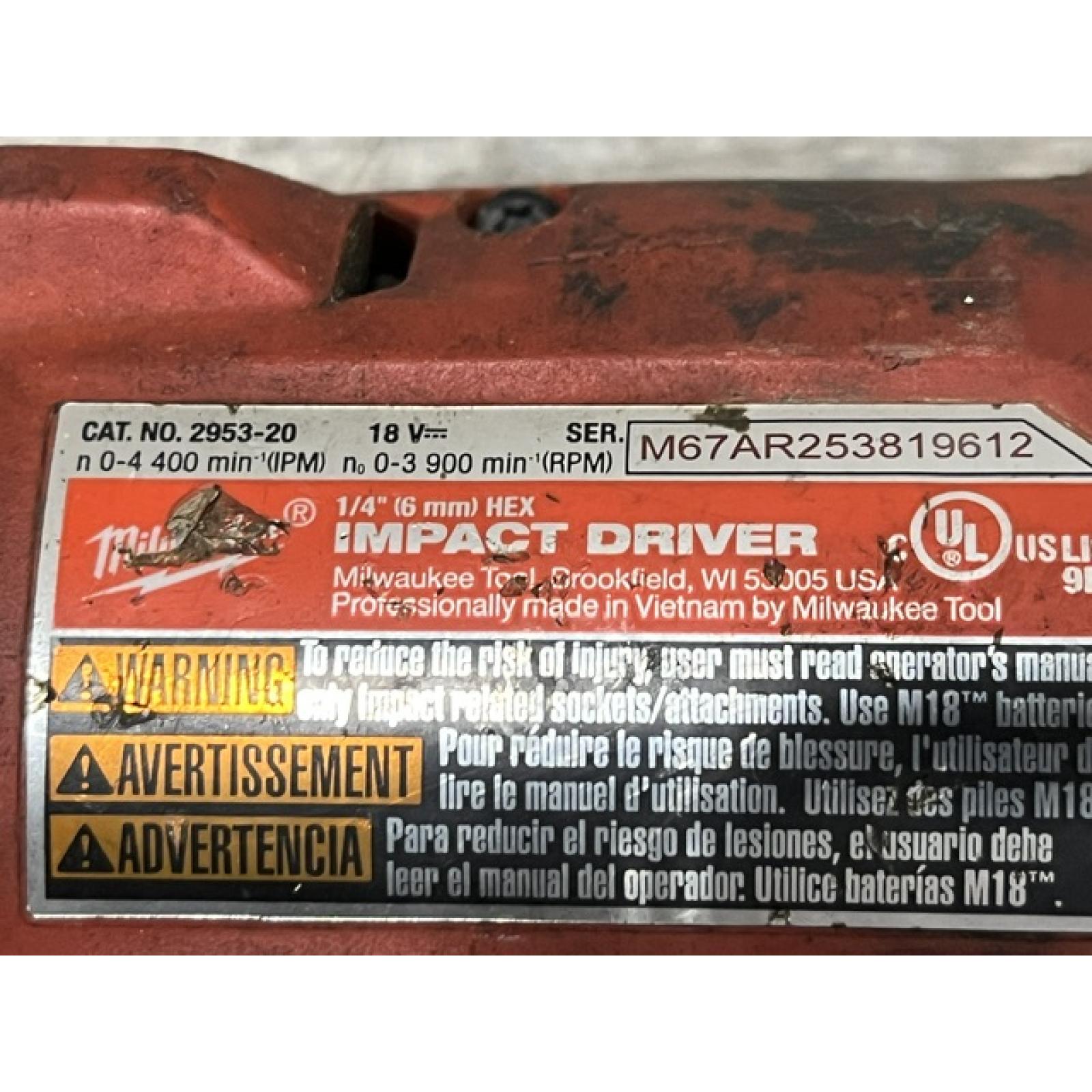 AS-IS Milwaukee FUEL 18V Lithium-Ion Brushless Cordless Hammer Drill and Impact Driver Combo Kit