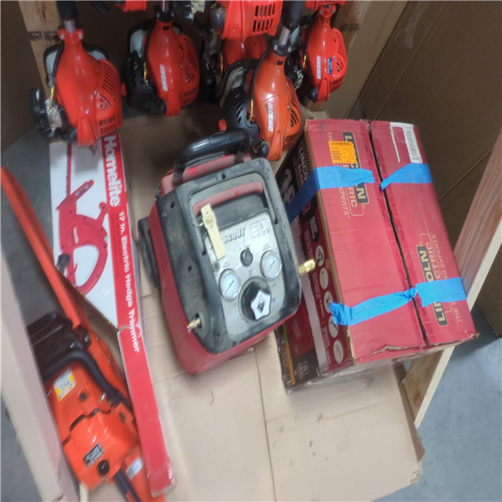 California AS-IS OUTDOOR POWER EQUIPMENT