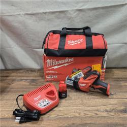 AS-IS Milwaukee 2420-21 - M12 Fuel Hackzall 1/2  12V 1.5Ah Cordless Straight Handle Reciprocating Saw Kit